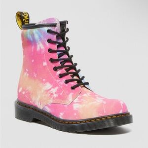 Doc Martens Tye Dye style 1460 J Lace Up size 4 Dr. Marten Air Wair Original